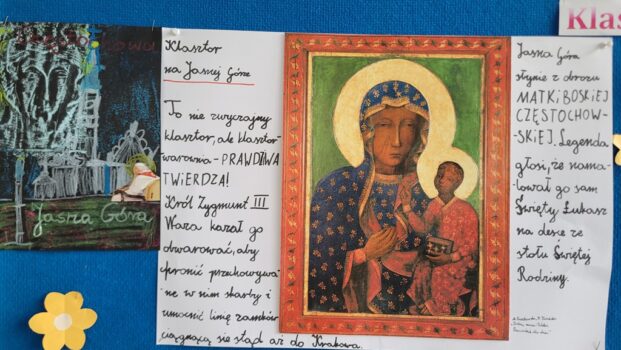 Jasna Góra – prace uczniów